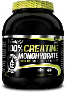 BioTechUSA Creatine Monohydrate, 500 g Dose