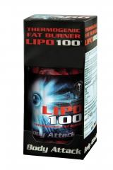 Body Attack Lipo 100, 120 Kapseln