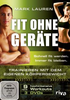 DVD Mark Lauren: Fit ohne Geräte 3 DVDs