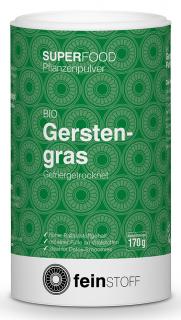 Feinstoff Bio Gerstengras, 125 g Dose