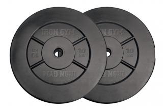 Iron Gym 20 Kg Plate Set, 2 x 10 Kg