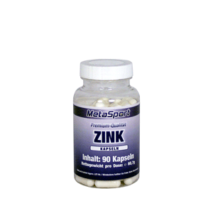 MetaSport Zink, 90 Kapseln Dose