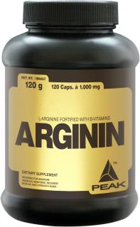 Peak Performance Arginin, 120 Kapseln Dose