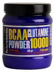 Perfect Nutrition BCAA + Glutamin Pulver, 315 g