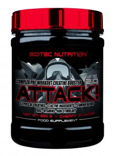 Scitec Nutrition Attack! 2.0, 320 g Dose