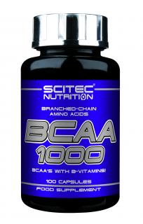 Scitec Nutrition BCAA 1000, 100 Kapseln Dose