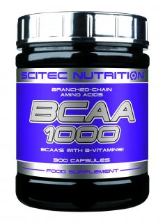 Scitec Nutrition BCAA 1000, 300 Kapseln Dose