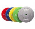 Suprfit Colored Bumper Plates 5 kg - grau - Abverkaufsartikel